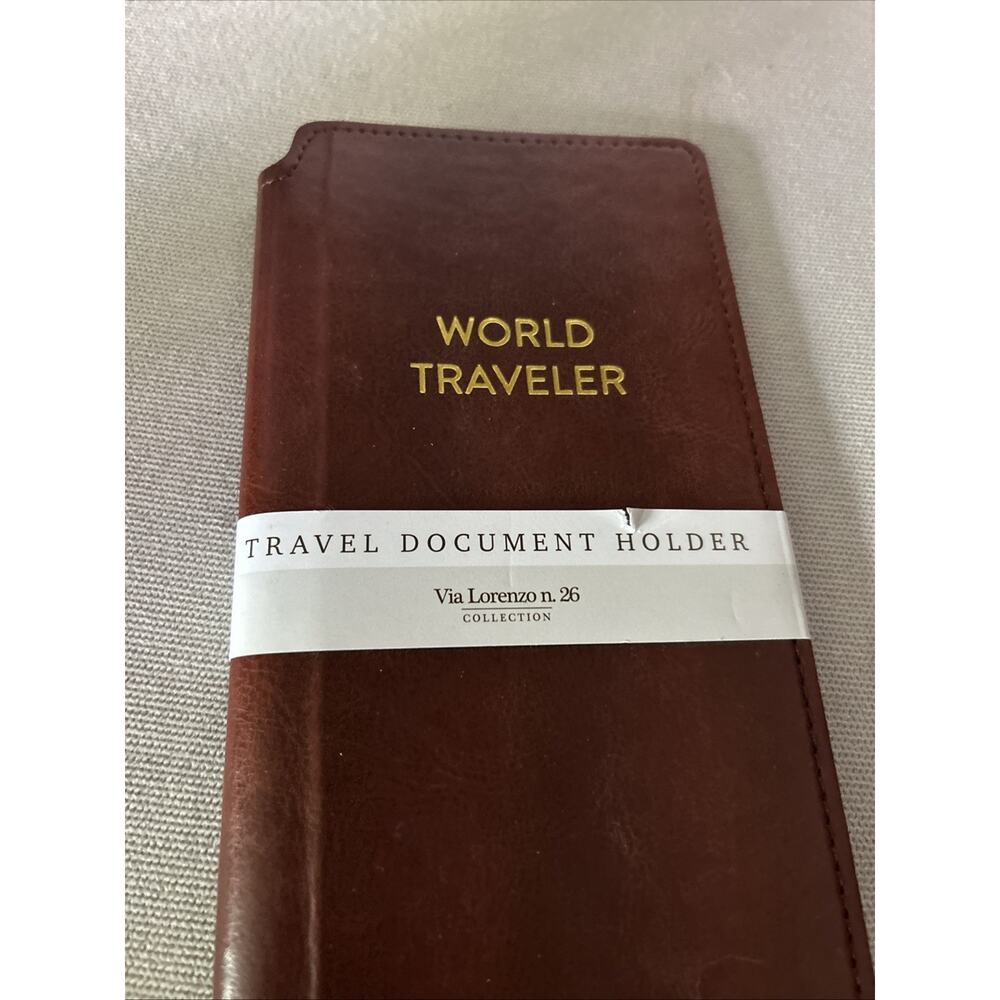 Via Lorenzo Travel Document Holder